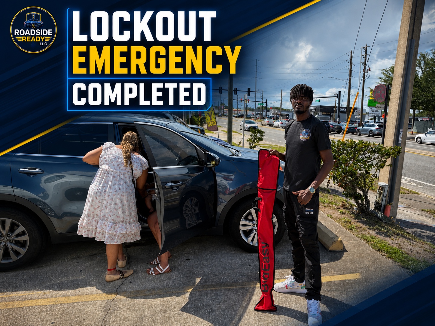 Lockout emergency service photo